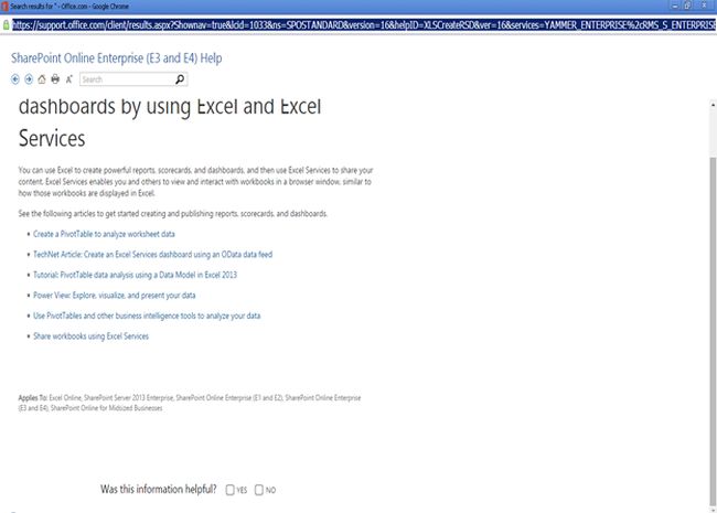Create and share reports scorecards